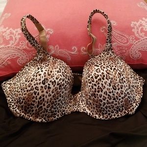 Animal Ptint Bra Size 38 D